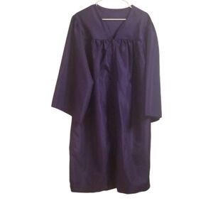 Jostens' Graduation Gown Purple Women's Size 5' 1" - 5' 3" Deep Purple